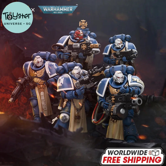 JOYTOY Warhammer 40k 1/18 Action Figures Anime 12.1cm Ultramarines Sternguard Veteran