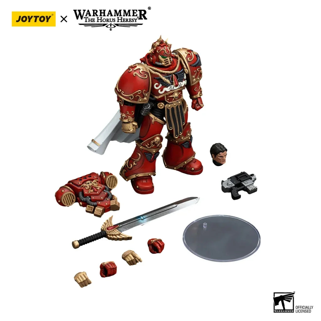 JOYTOY Warhammer 40k 1/18 Action Figures Anime 12.4cm Blood Angels Legion Praetor with Paragon Blade - Legion Praetor