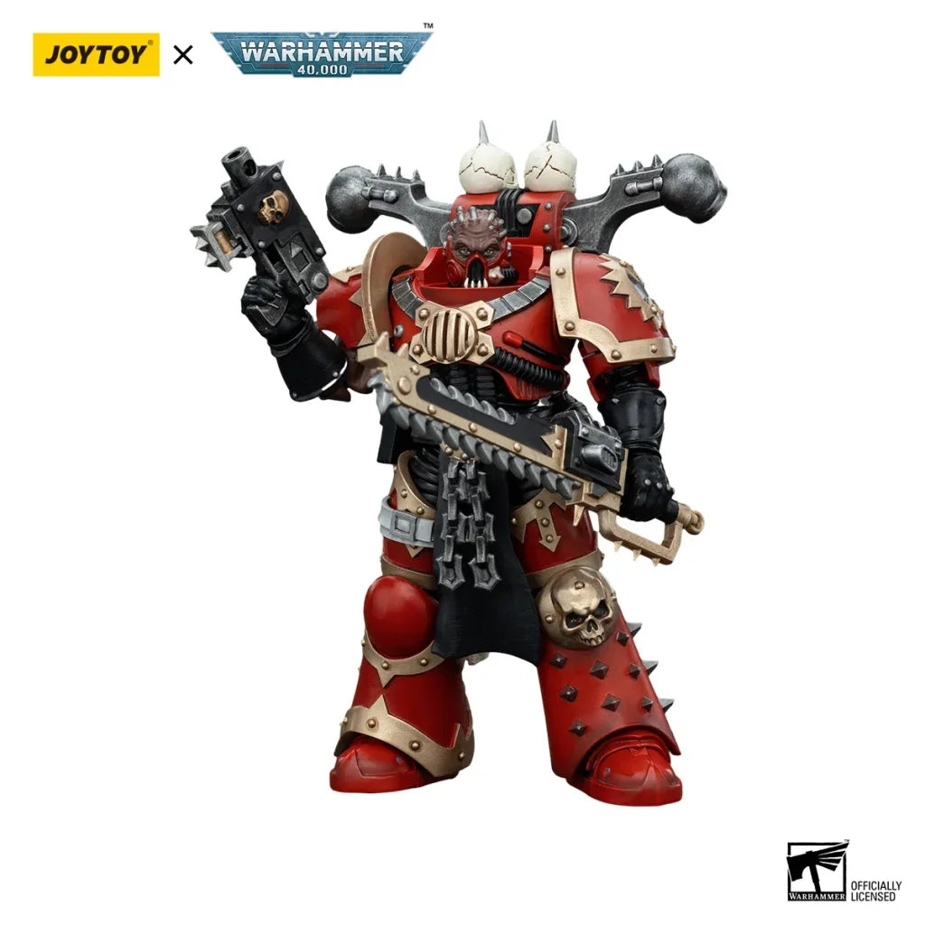 JOYTOY Warhammer 40k 1/18 Action Figures Anime 12.6cm World Eaters Khorne Berzerker - 7 / 12.6cm