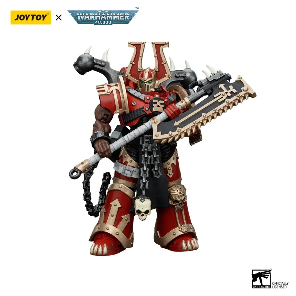 JOYTOY Warhammer 40k 1/18 Action Figures Anime 12.6cm World Eaters Khorne Berzerker - 8 / 12.6cm