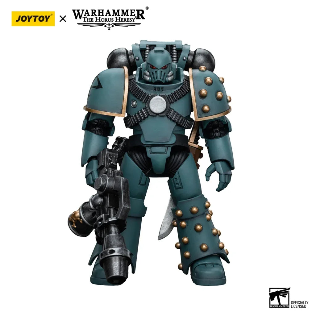 JOYTOY Warhammer 40k 1/18 Action Figures Anime 12cm Sons of Horus MKIV Tactical Squad Collection Model Toys - Nuncio