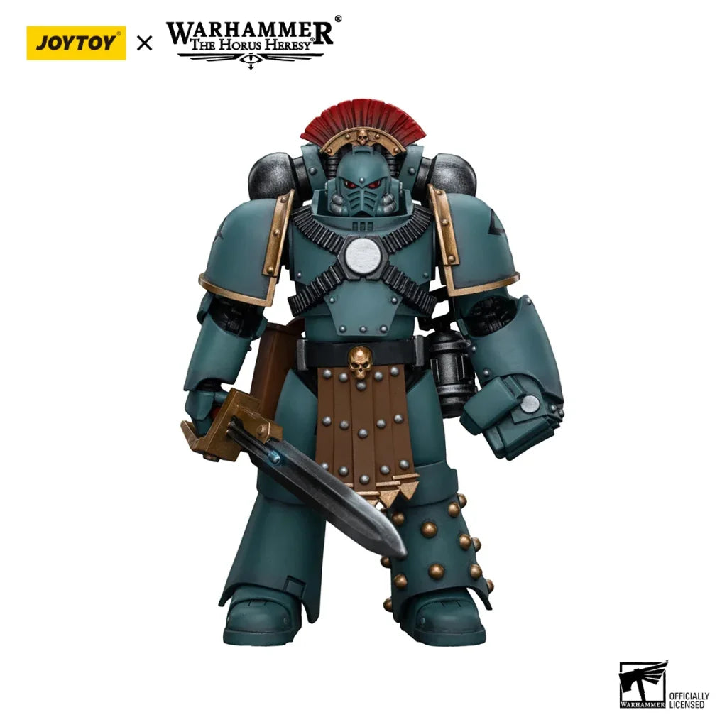 JOYTOY Warhammer 40k 1/18 Action Figures Anime 12cm Sons of Horus MKIV Tactical Squad Collection Model Toys - Power