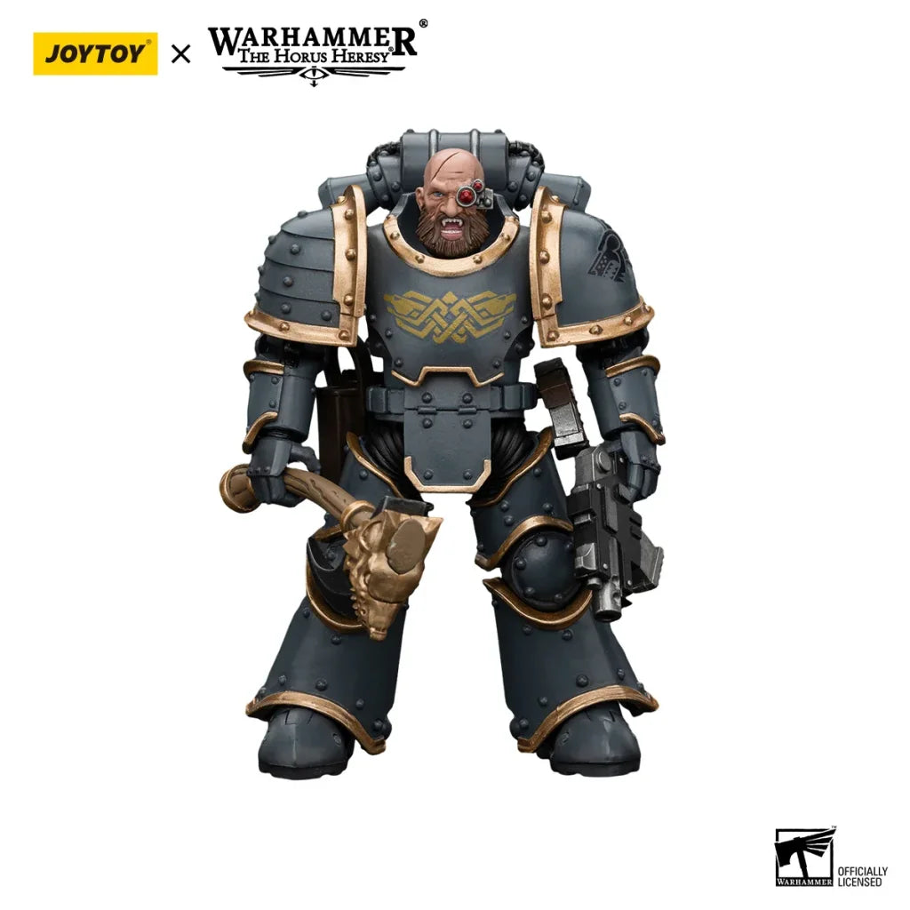 JOYTOY Warhammer 40k 1/18 Action Figures Anime 12cm Space Wolves Grey Slayer Pack - Grey Slayer 3 / 12cm