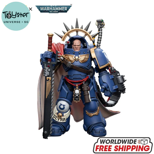 JOYTOY Warhammer 40k 1/18 Action Figures Anime Ultramarines Captain in Gravis Armour - Gravis Armour / 12cm