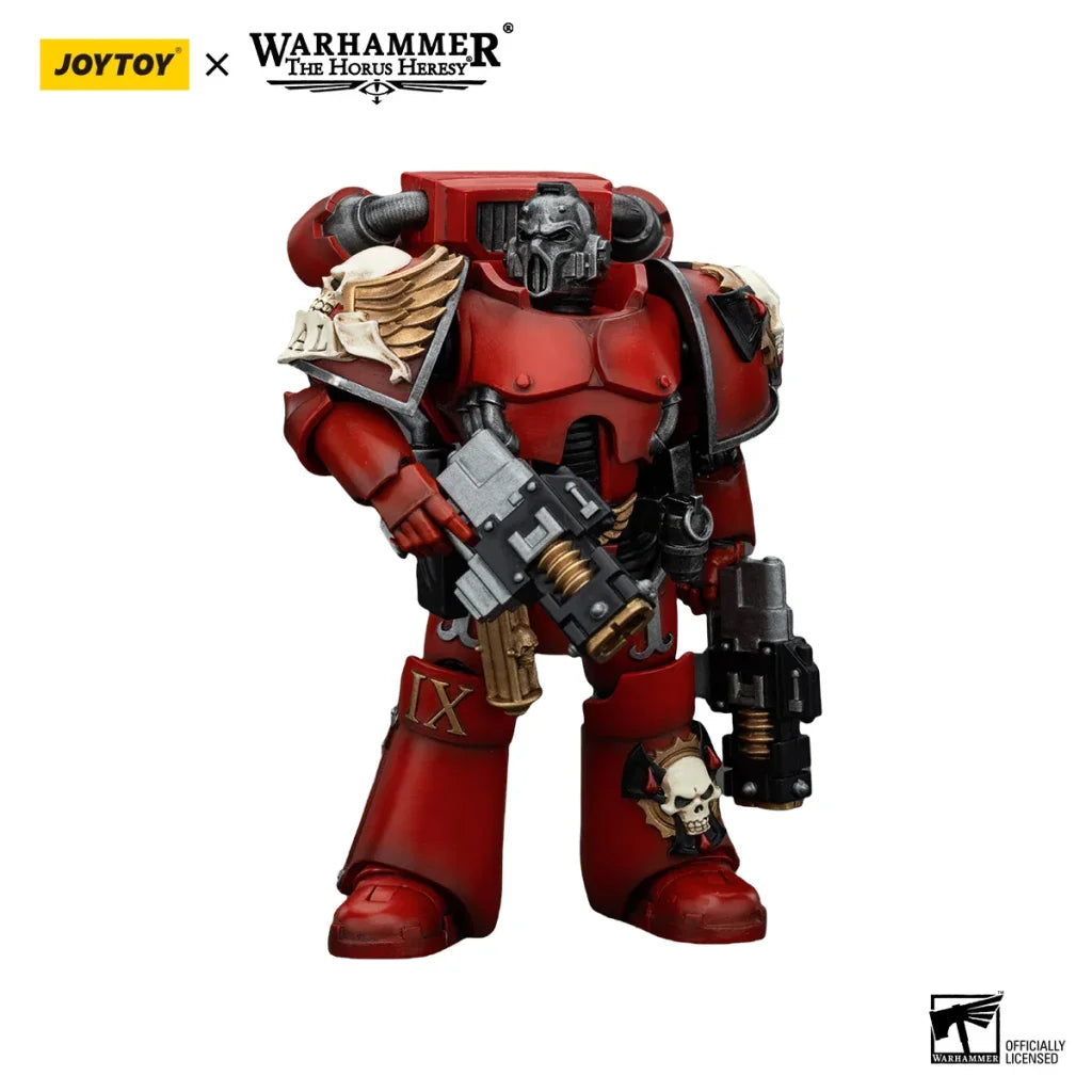 JOYTOY Warhammer 40k 1/18 Action Figures Blood Angels Angel’s Tears Squad - Volkite Serpentas / 14.2cm