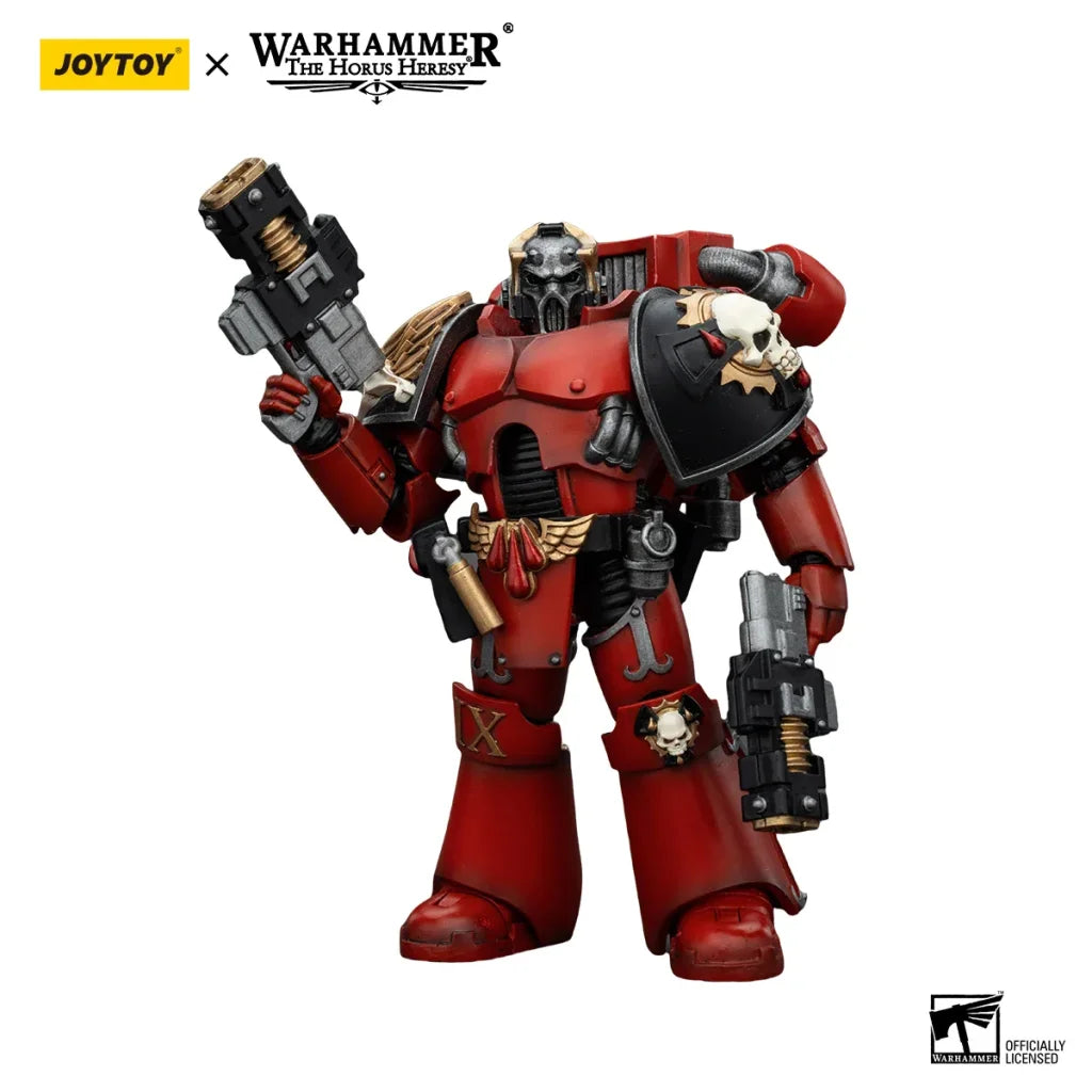 JOYTOY Warhammer 40k 1/18 Action Figures Blood Angels Angel’s Tears Squad - Volkite Serpentas D / 14.2cm
