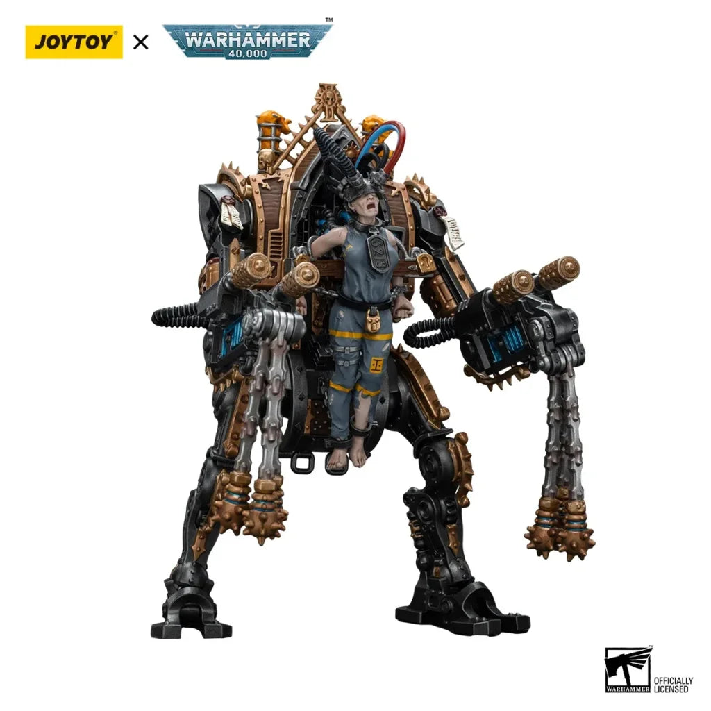JOYTOY Warhammer 40k 1/18 Action Figures Mecha Anime 24cm Adepta Sororitas Penitent Engine with Penitent Flails Mecha