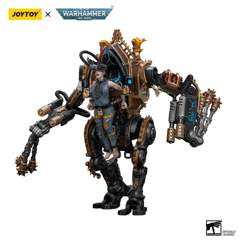 JOYTOY Warhammer 40k 1/18 Action Figures Mecha Anime 24cm Adepta Sororitas Penitent Engine with Penitent Flails Mecha