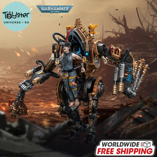 JOYTOY Warhammer 40k 1/18 Action Figures Mecha Anime 24cm Adepta Sororitas Penitent Engine with Penitent Flails Mecha