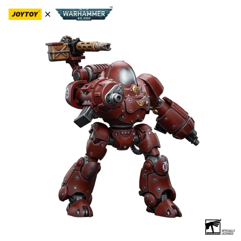 JOYTOY Warhammer 40k 1/18 Action Figures Mecha Anime 24cm Adeptus Mechanicus Kastelan Robot with Heavy Phosphor Blaste