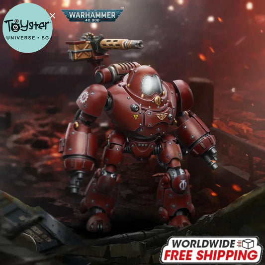 JOYTOY Warhammer 40k 1/18 Action Figures Mecha Anime 24cm Adeptus Mechanicus Kastelan Robot with Heavy Phosphor Blaste