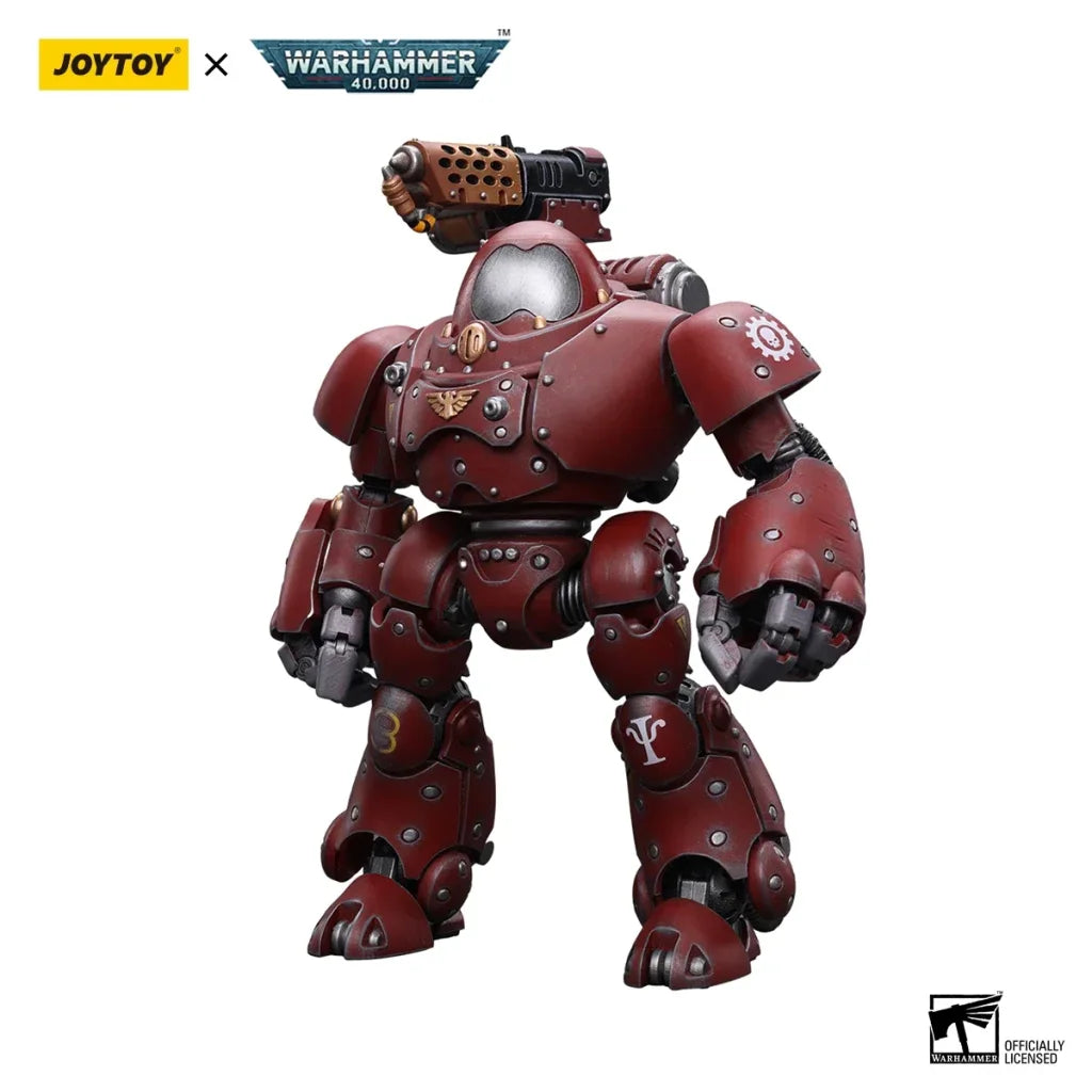 JOYTOY Warhammer 40k 1/18 Action Figures Mecha Anime Adeptus Mechanicus Kastelan Robot with Incendine Combustor Model