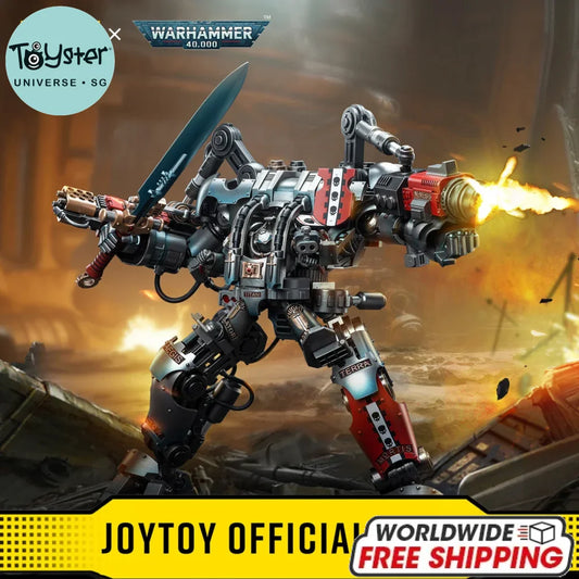 JOYTOY Warhammer 40k 1/18 Action Figures Mecha Grey Knights Nemesis Dreadknight