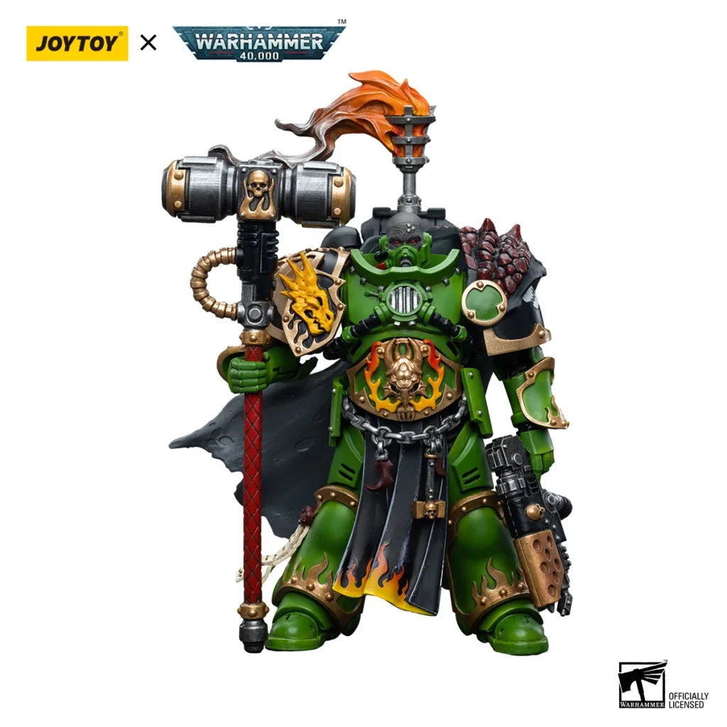 JOYTOY Warhammer 40k 1/18 Action Figures Salamanders Captain Adrax Agatone - Salamanders / 12cm