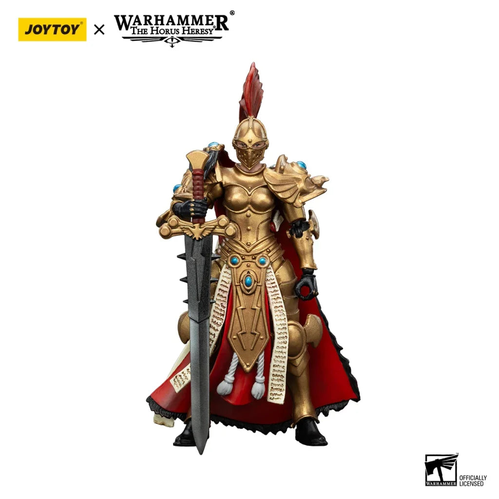 JOYTOY Warhammer 40k 1/18 Action Figures Sisters of Silence Knight-Commander Jenetia Krole White Falcons Vigilator