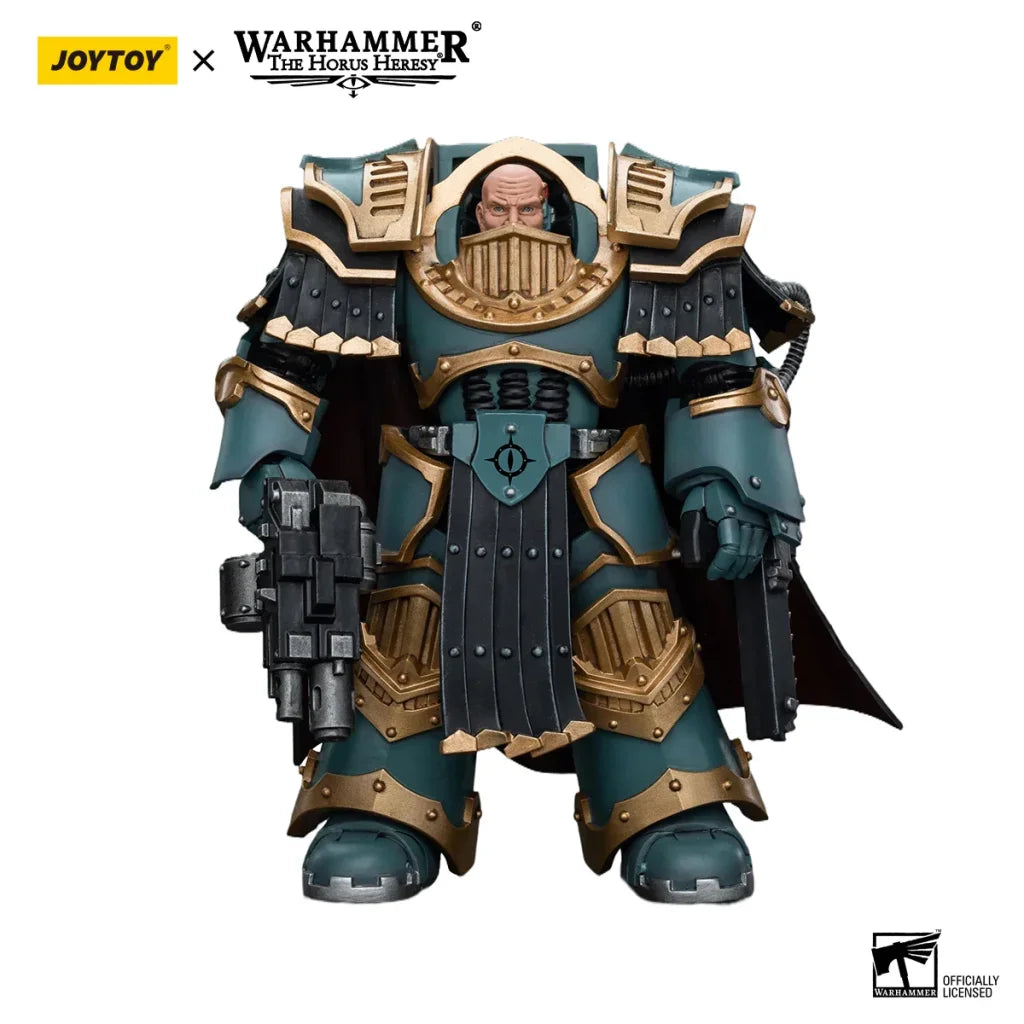 JOYTOY Warhammer 40k 1/18 Action Figures Sons of Horus Legion Praetor in Cataphractii Terminator Armour - Terminator