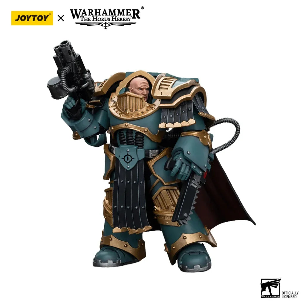 JOYTOY Warhammer 40k 1/18 Action Figures Sons of Horus Legion Praetor in Cataphractii Terminator Armour - Terminator