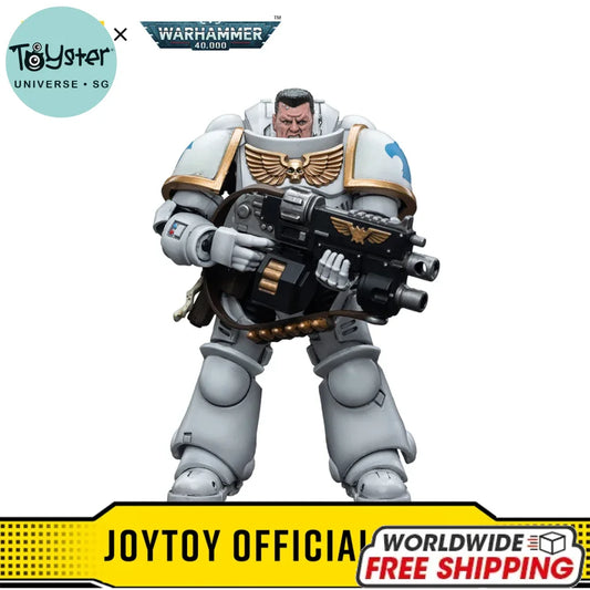JOYTOY Warhammer 40k 1/18 Action Figures Space Marines White Consuls Intercessors 1 - Intercessors 1 / 12cm