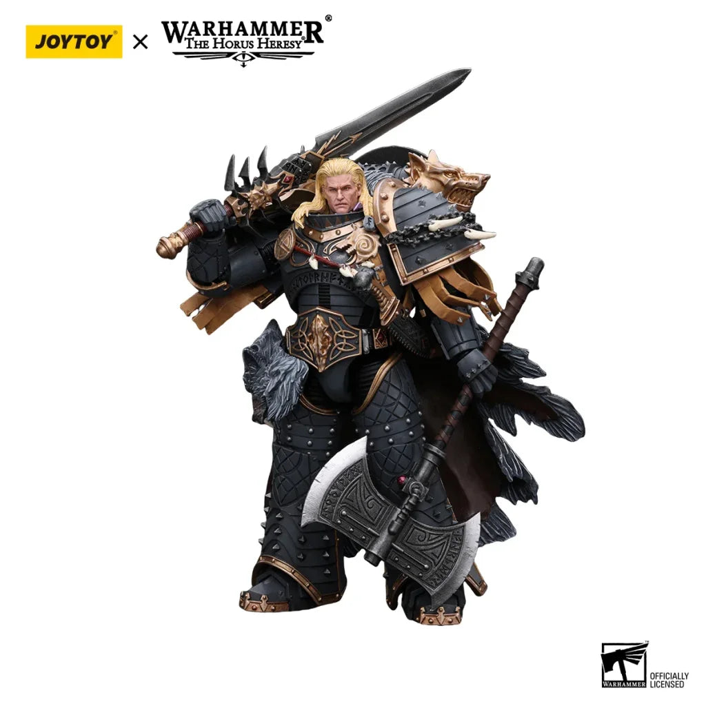JOYTOY Warhammer 40k 1/18 Action Figures Space Wolves Leman Russ Primarch of the VIth Legion - Leman Russ / 18cm
