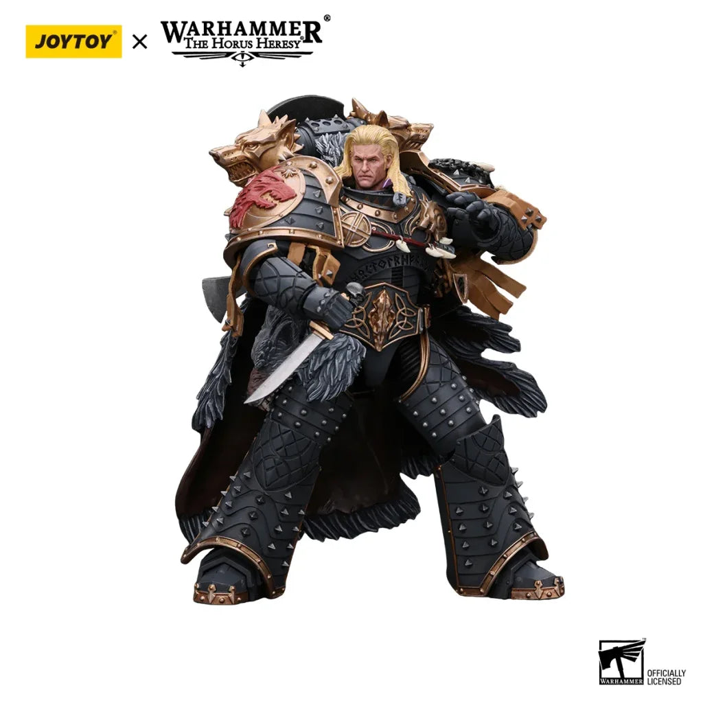 JOYTOY Warhammer 40k 1/18 Action Figures Space Wolves Leman Russ Primarch of the VIth Legion - Leman Russ / 18cm