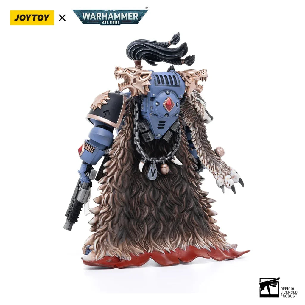 JOYTOY Warhammer 40k 1/18 Action Figures Space Wolves Ragnar Blackmane - 12.2cm