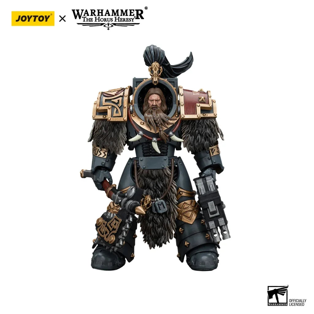 JOYTOY Warhammer 40k 1/18 Action Figures Space Wolves Varagyr Wolf Guard Squad - Terminator 2 / 13.6cm