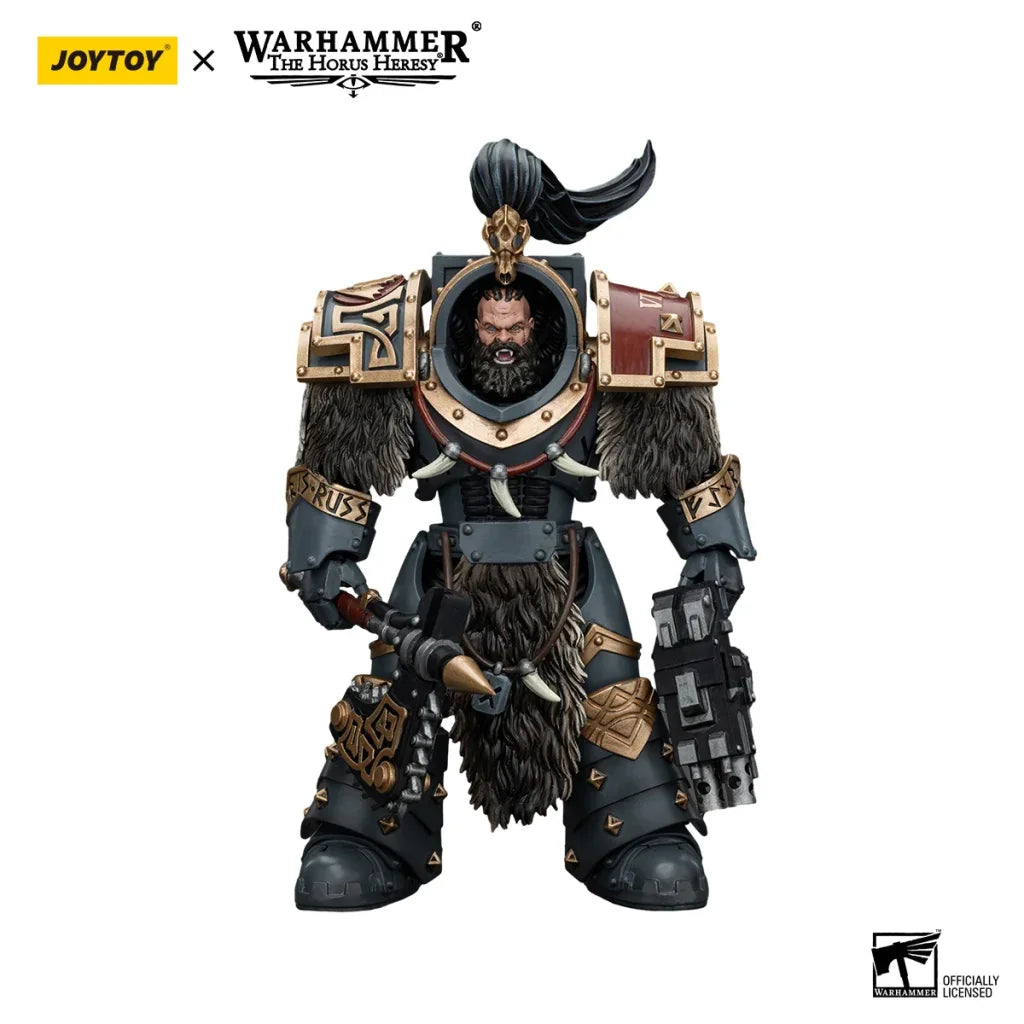 JOYTOY Warhammer 40k 1/18 Action Figures Space Wolves Varagyr Wolf Guard Squad - Terminator 5 / 13.6cm