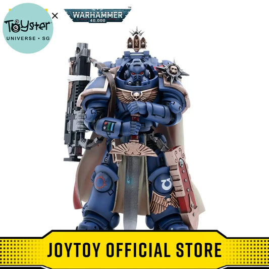 JOYTOY Warhammer 40k 1/18 Action Figures Ultramarines Captain with Master-crafted Heavy Bolt rifle - Captain