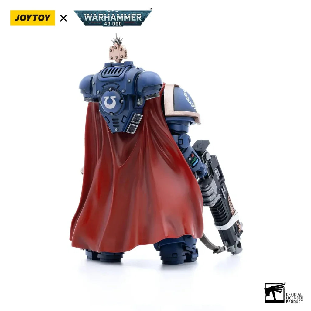 JOYTOY Warhammer 40k 1/18 Action Figures Ultramarines Captain with Master-crafted Heavy Bolt rifle - Captain