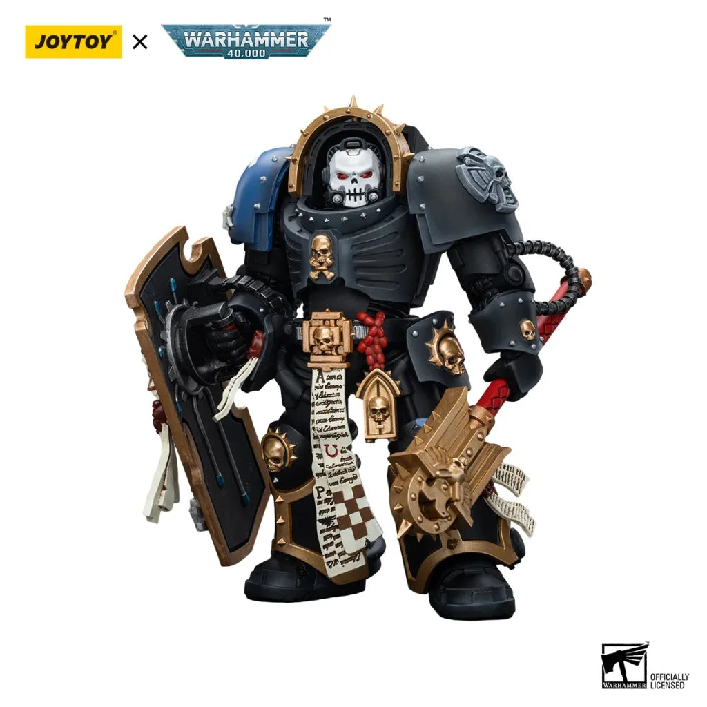 JOYTOY Warhammer 40k 1/18 Action Figures Ultramarines Chaplain in Terminator Armour - Terminator Armour / 15cm