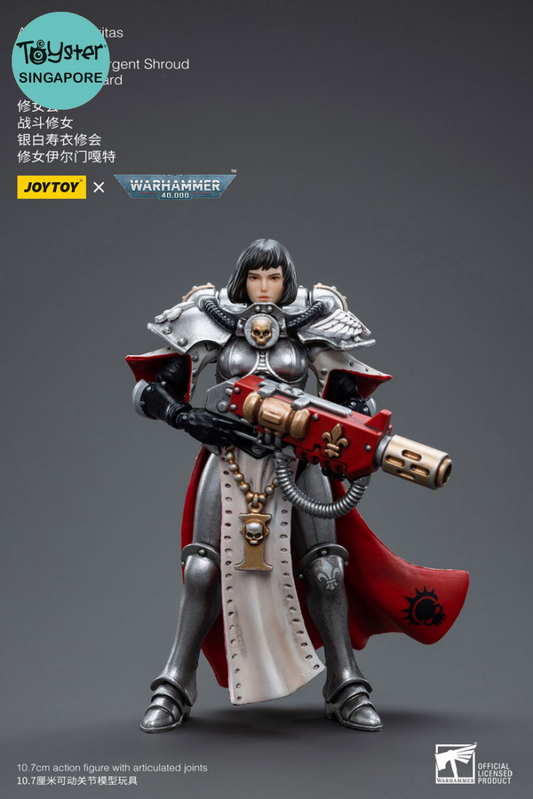 Joytoy Warhammer 40K Adepta Sororitas Battle Sisters Order Of The Argent Shroud Sister Irmengard