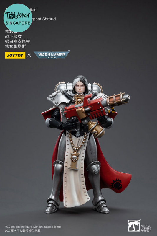 Joytoy Warhammer 40K Adepta Sororitas Battle Sisters Order Of The Argent Shroud Sister Vitas