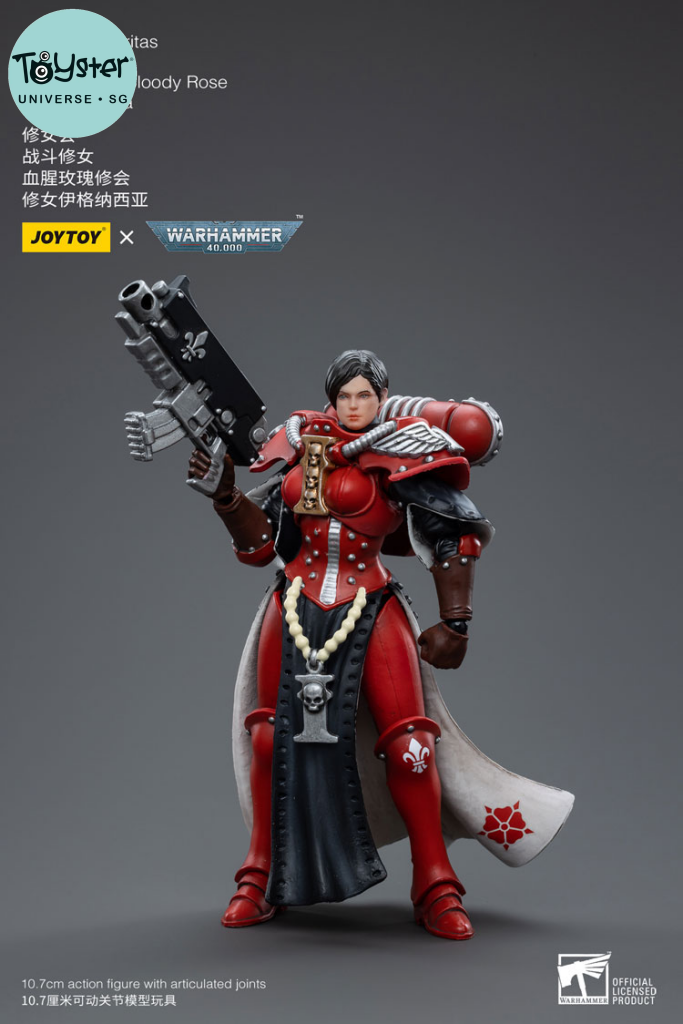 Joytoy Warhammer 40K Adepta Sororitas Battle Sisters Order Of The Bloody Rose Sister Ignacia