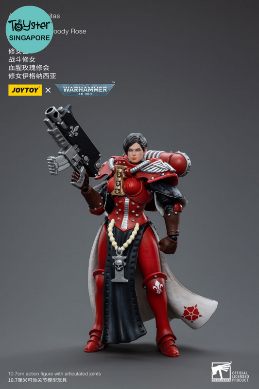 Joytoy Warhammer 40K Adepta Sororitas Battle Sisters Order Of The Bloody Rose Sister Ignacia