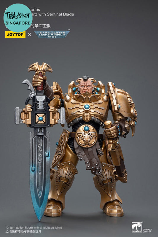 Joytoy Warhammer 40K Adeptus Custodes Custodian Guard With Sentinel Blade Warhammer