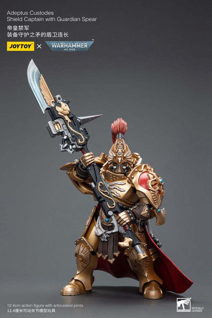 Joytoy Warhammer 40K Adeptus Custodes Shield Captain With Guardian Spear Warhammer