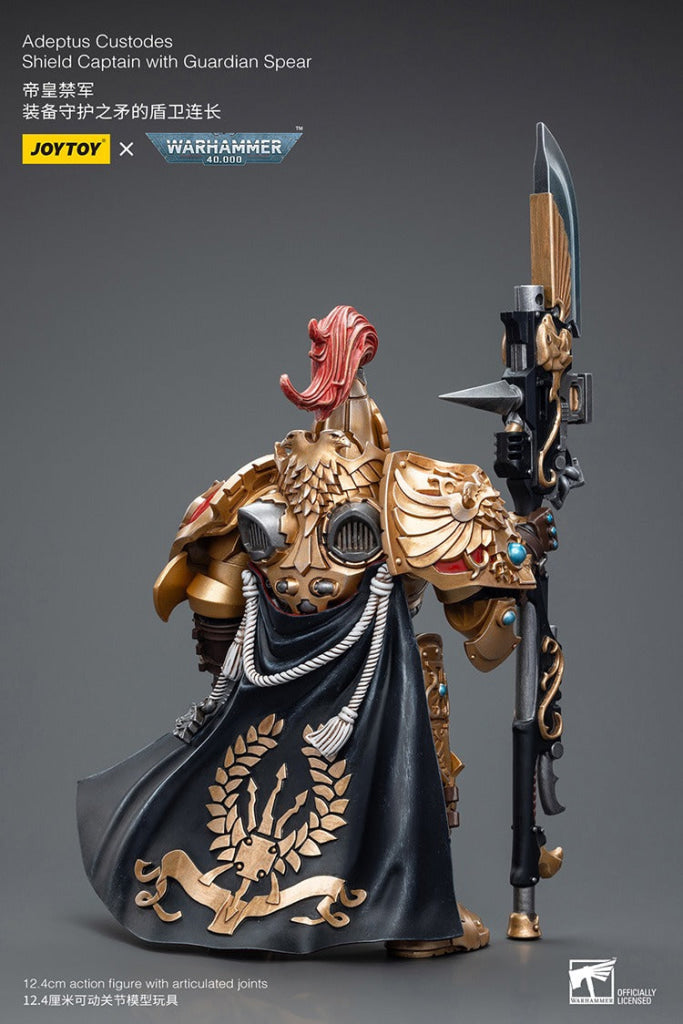 Joytoy Warhammer 40K Adeptus Custodes Shield Captain With Guardian Spear Warhammer