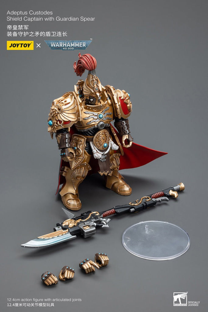Joytoy Warhammer 40K Adeptus Custodes Shield Captain With Guardian Spear Warhammer
