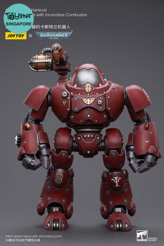 Joytoy Warhammer 40K Adeptus Mechanicus Kastelan Robot With Incendine Combustor Jt7738 Warhammer