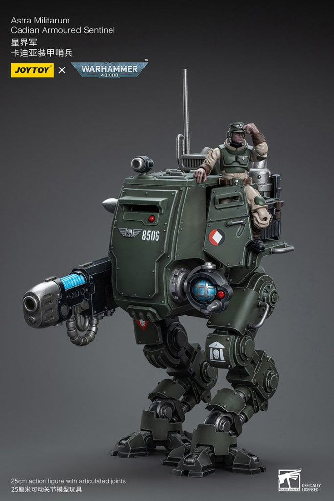 Joytoy Warhammer 40K Astra Militarum Cadian Armoured Sentinel Jt8940 Warhammer