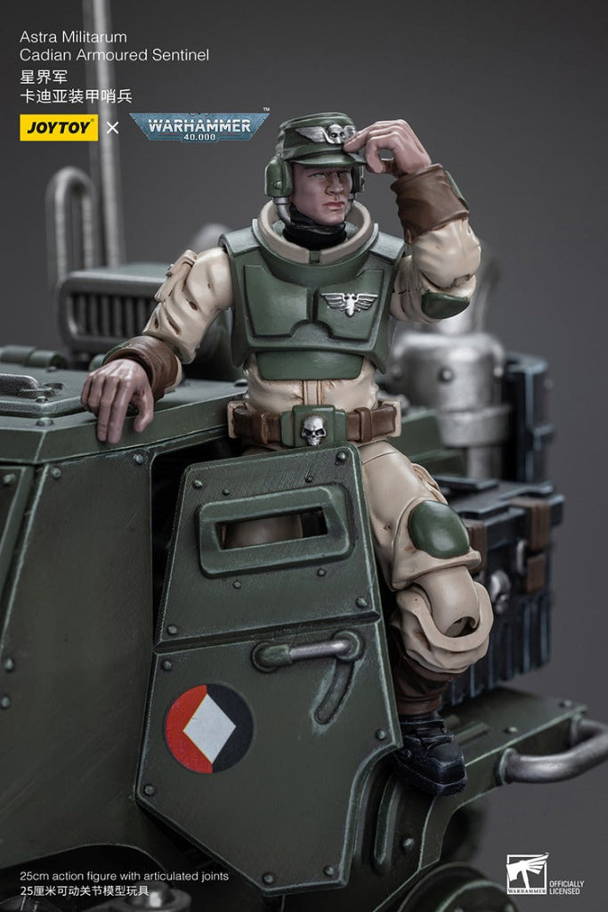 Joytoy Warhammer 40K Astra Militarum Cadian Armoured Sentinel Jt8940 Warhammer