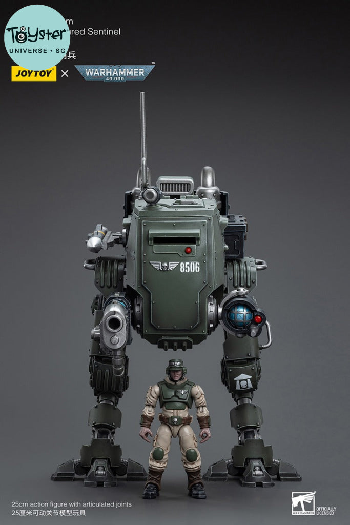 Joytoy Warhammer 40K Astra Militarum Cadian Armoured Sentinel Jt8940 Warhammer