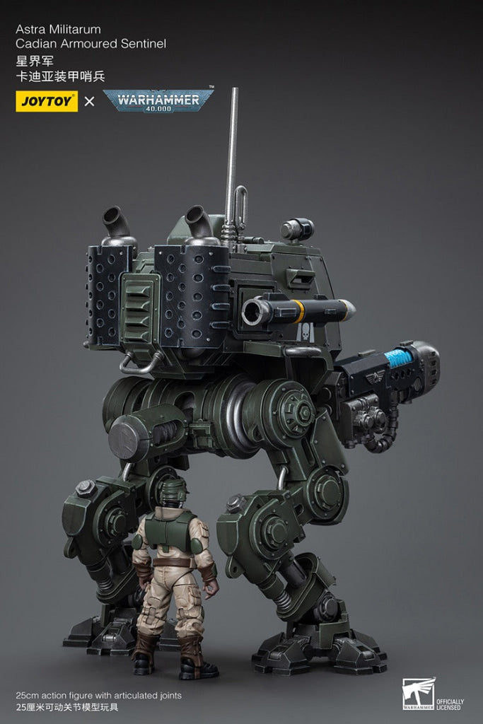 Joytoy Warhammer 40K Astra Militarum Cadian Armoured Sentinel Jt8940 Warhammer