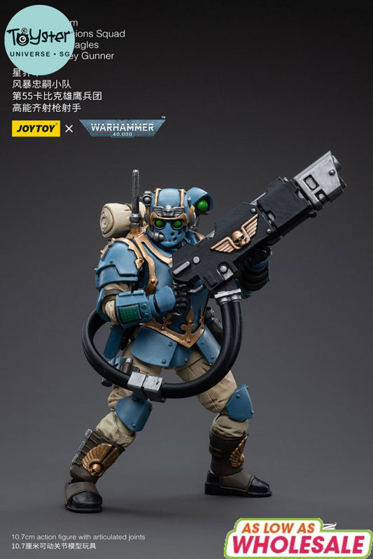 Joytoy Warhammer 40K Astra Militarum Tempestus Scions Squad 55Th Kappic Eagles Hot-Shot Volley