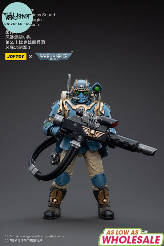 Joytoy Warhammer 40K Astra Militarum Tempestus Scions Squad 55Th Kappic Eagles Scion 1 Warhammer