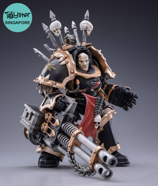 Joytoy Warhammer 40K Black Legionblack Legion Chaos Terminator Brother Gornoth Warhammer
