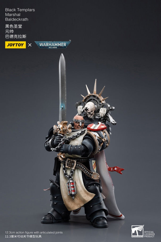 Joytoy Warhammer 40K Black Templars Marshal Baldeckrath Jt7325 Warhammer