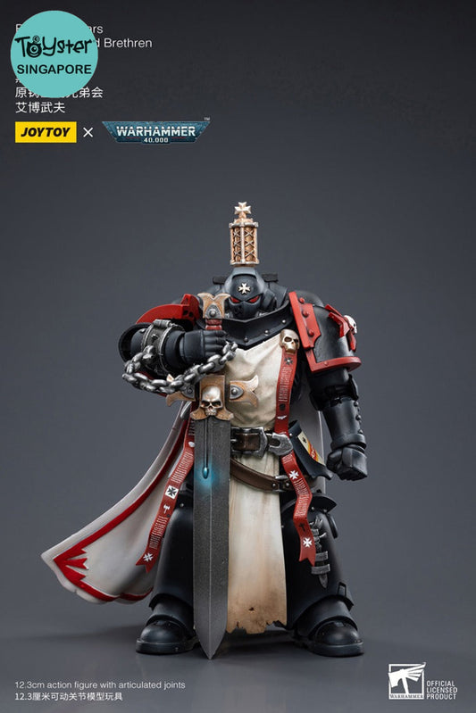 Joytoy Warhammer 40K Black Templars Primaris Sword Brethren Eberwulf Jt6502 Warhammer