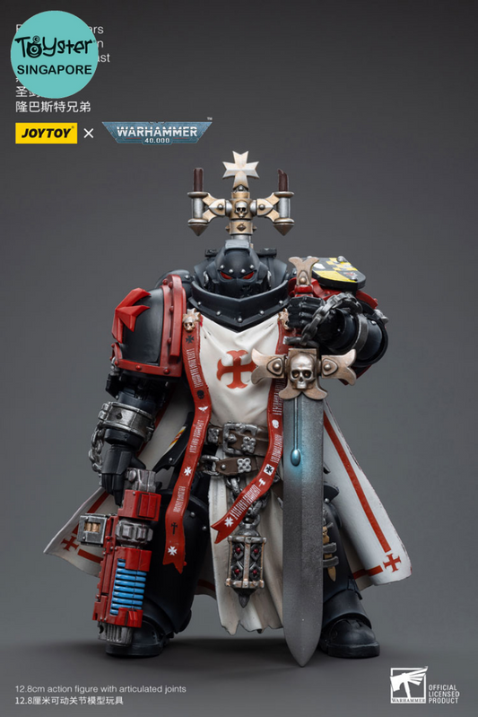 Joytoy Warhammer 40K Black Templars Sword Brethren Brother Lombast - Jt4850 Warhammer