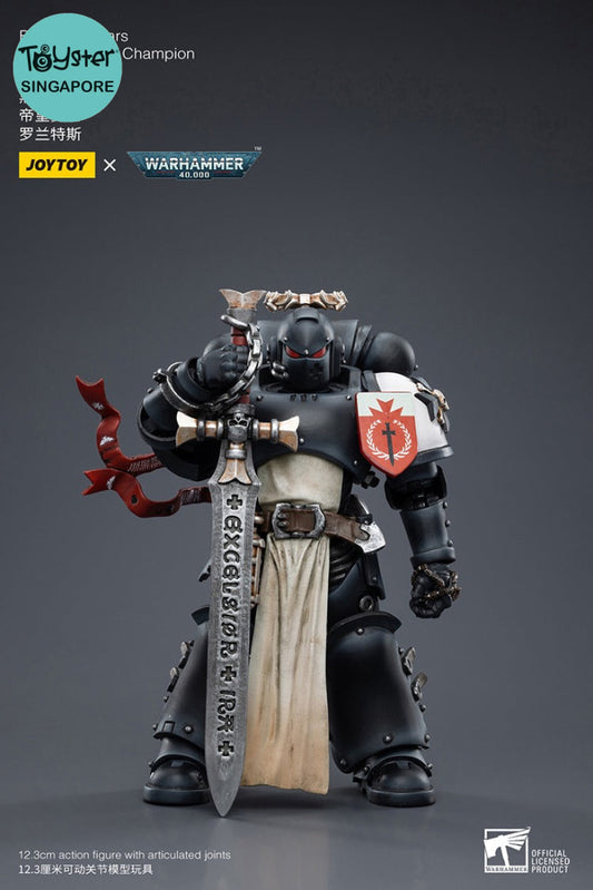 Joytoy Warhammer 40K Black Templars The Emperors Champion Rolantus Jt7585 Warhammer